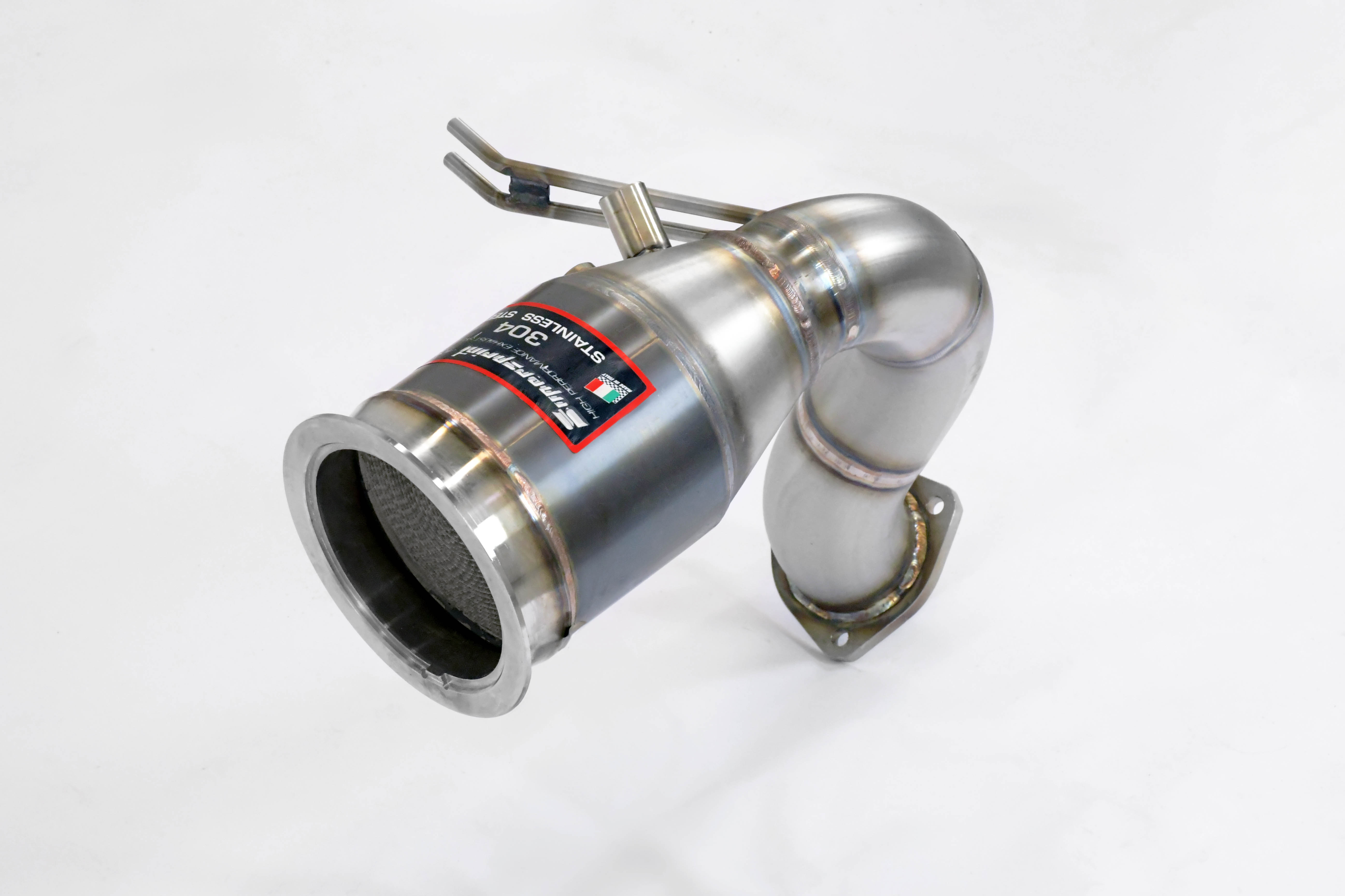 Downpipe Destro + Catalizzatore metallico 