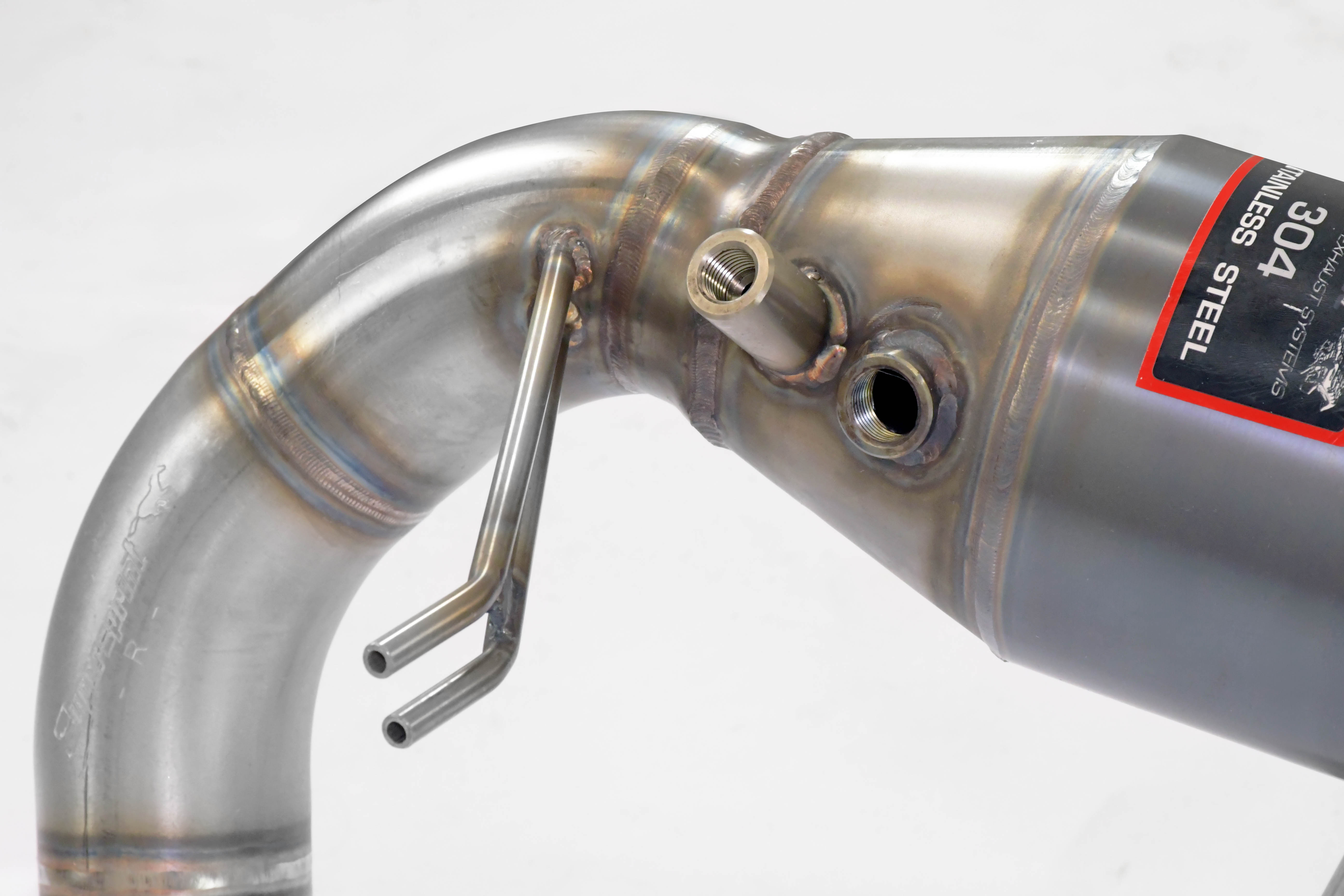 Downpipe Destro + Catalizzatore metallico 