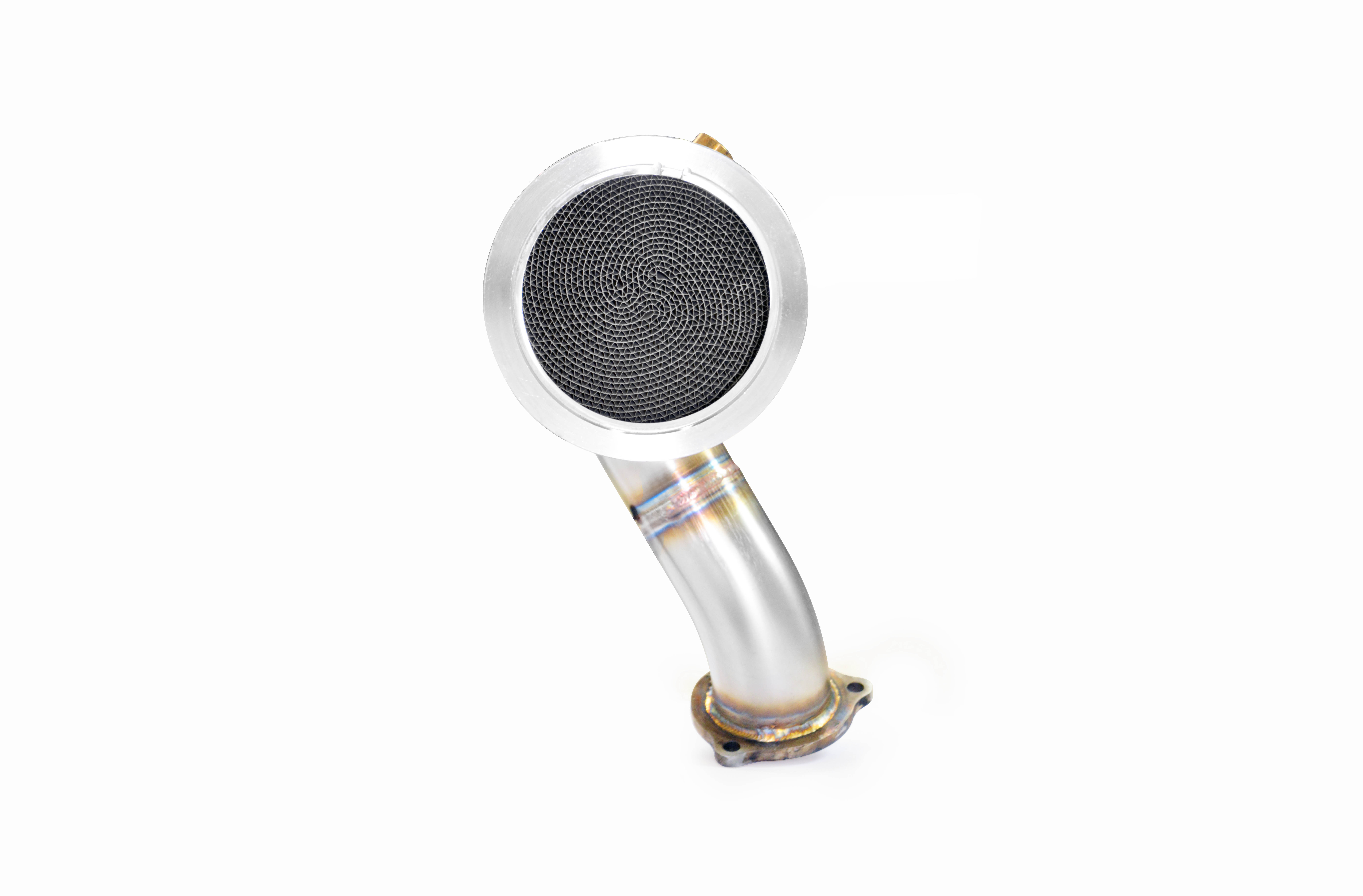 Downpipe Destro + catalizzatore metallico 
