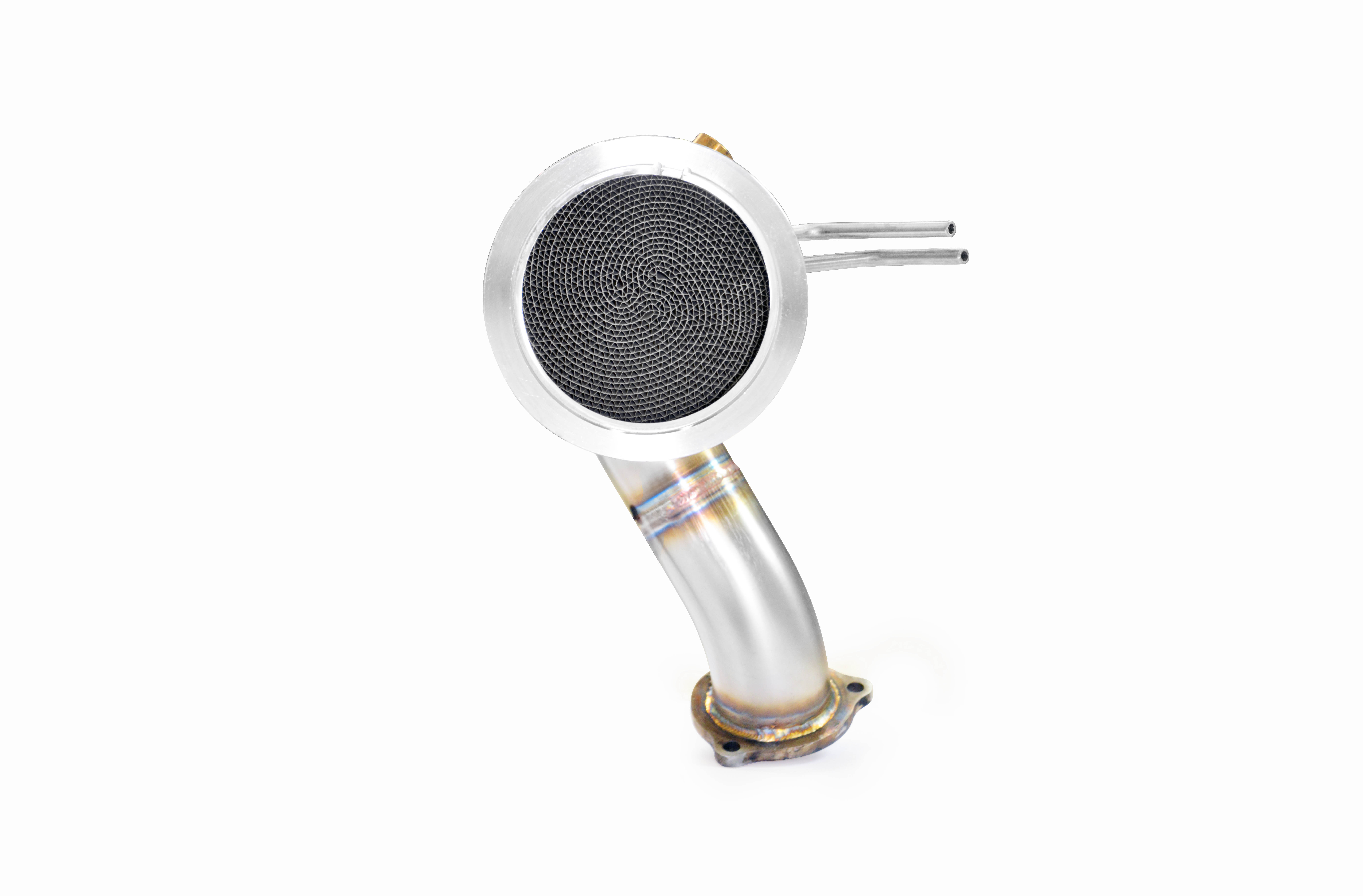 Downpipe Destro + catalizzatore metallico