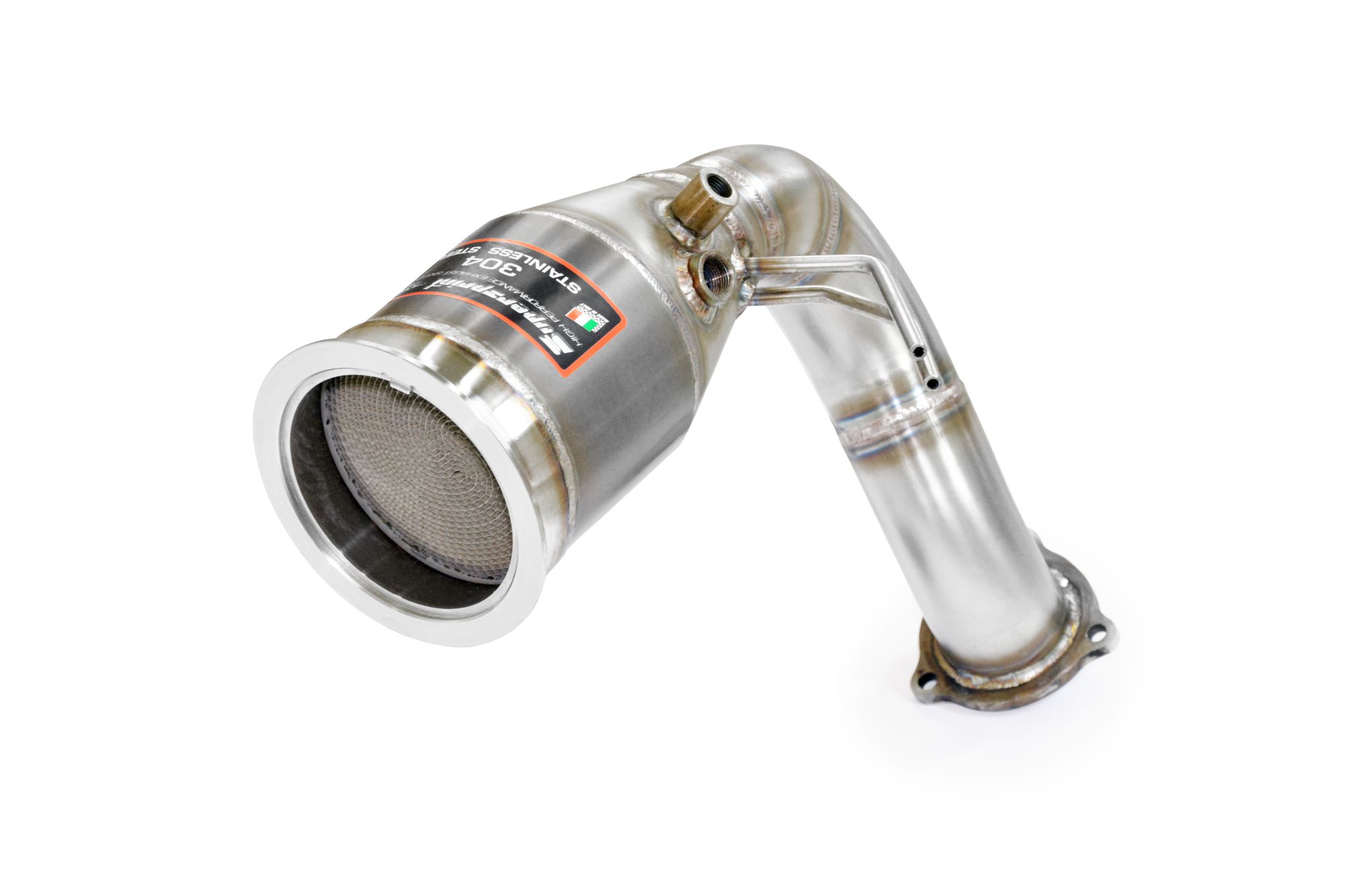 Downpipe Destro + catalizzatore metallico
