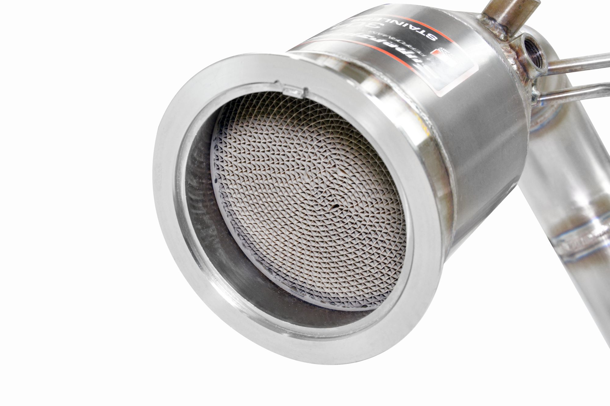 Downpipe Destro + catalizzatore metallico