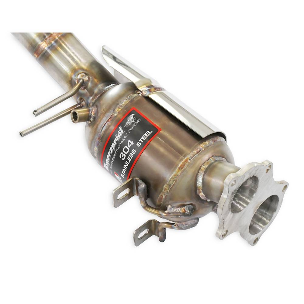 Anteriore destro con catalizzatore metallico<br>(Elimina GPF)