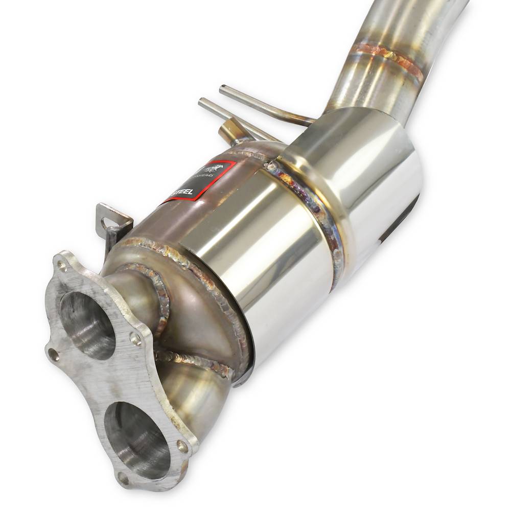 Anteriore destro con catalizzatore metallico<br>(Elimina GPF)
