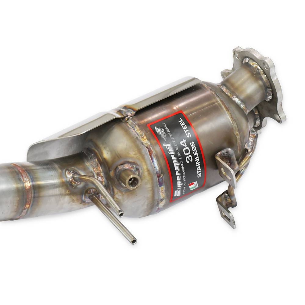 Anteriore destro con catalizzatore metallico<br>(Elimina GPF)