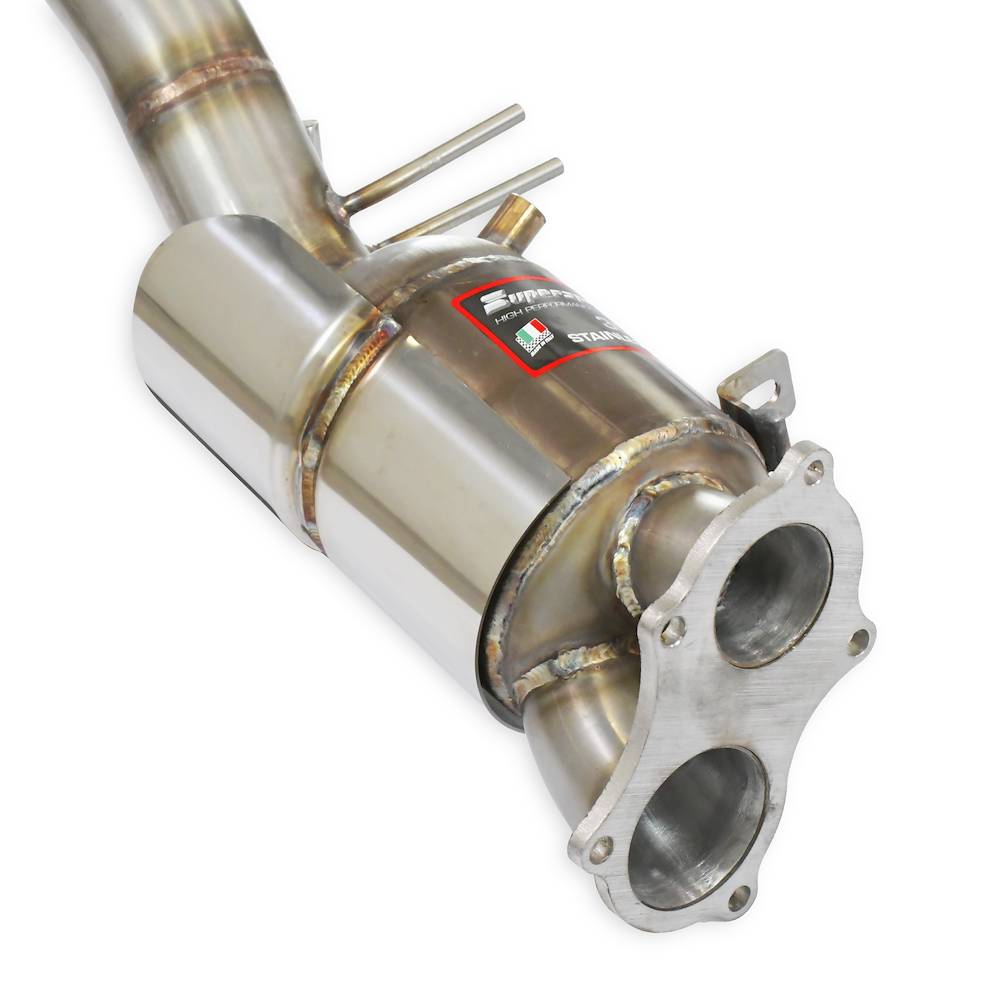 Anteriore sinistro con catalizzatore metallico<br>(Elimina GPF)