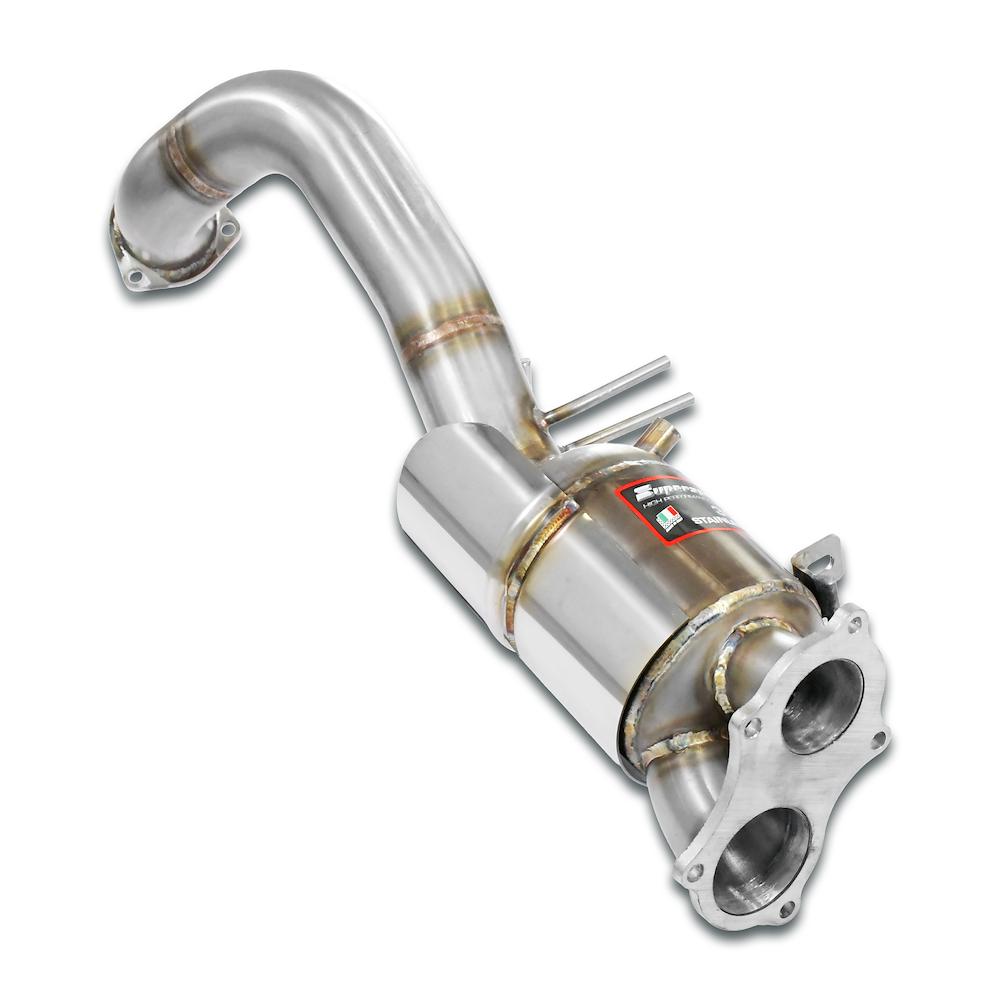 Anteriore sinistro con catalizzatore metallico<br>(Elimina GPF)