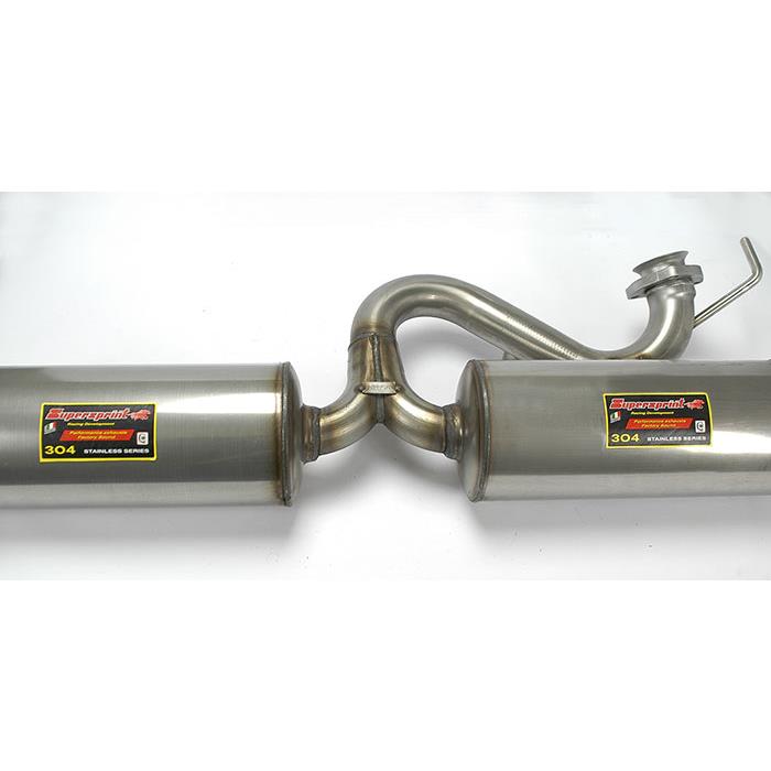 Posteriore  100% Inox destro O76 + sinistro O76