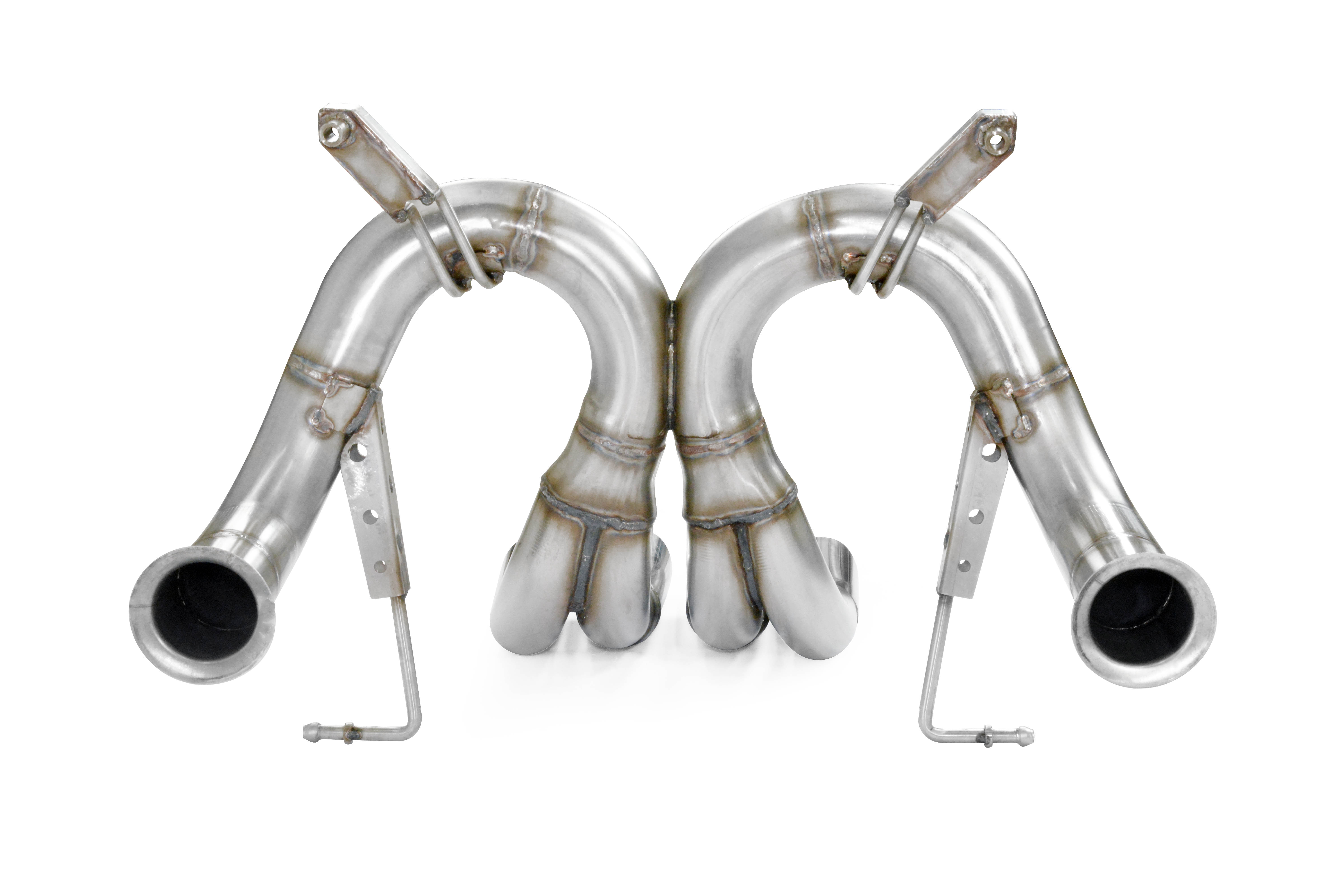 Tubo posteriore "X-Pipe"<br>(Sostituisce marmitta posteriore di serie)<br><strong><span style="color:#ea0000;">-22,0 Kg</span></strong>