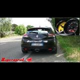 Renault Megane III RS 250 Scarico completo Supersprint - Accelerazione e passaggio