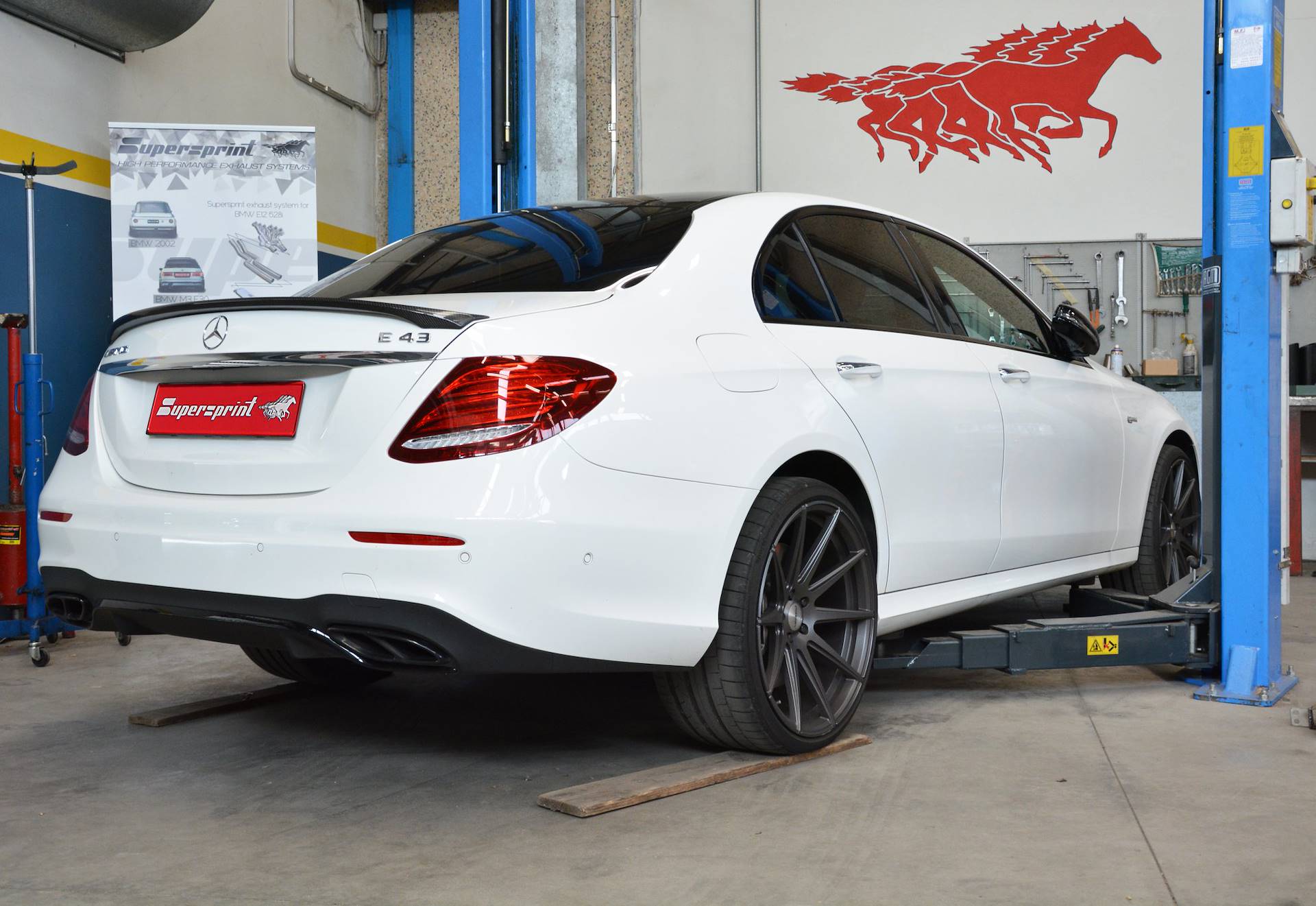 Impianto di scarico per Mercedes E43 AMG Sedan 4-matic 2017 ->