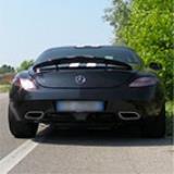 MERCEDES SLS AMG 6.3i V8 2010 -> accelerazione e passaggio