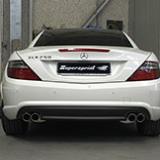 Mercedes SLK R172 250 CGI: sviluppo impianto di scarico
