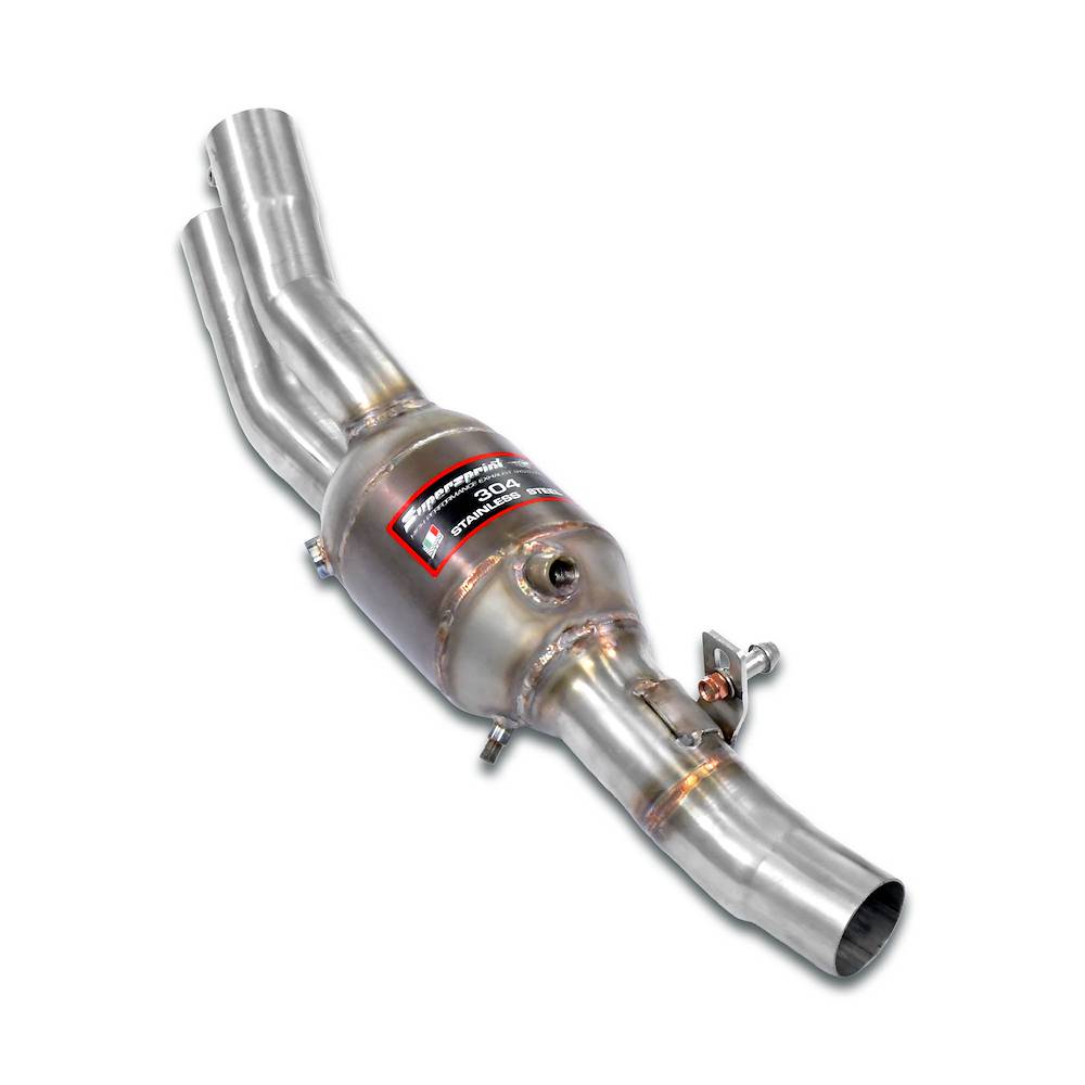 Anteriore destro con catalizzatore metallico