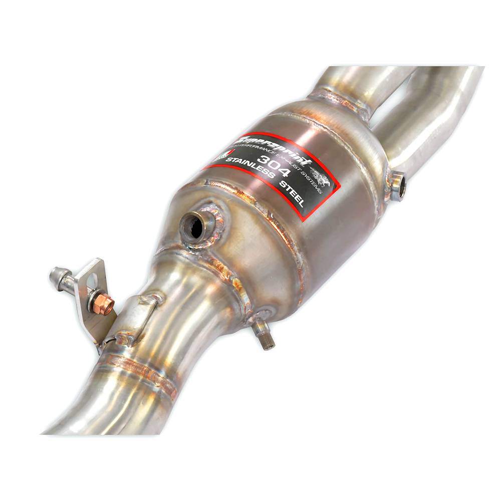 Anteriore Sinistro con catalizzatore metallico