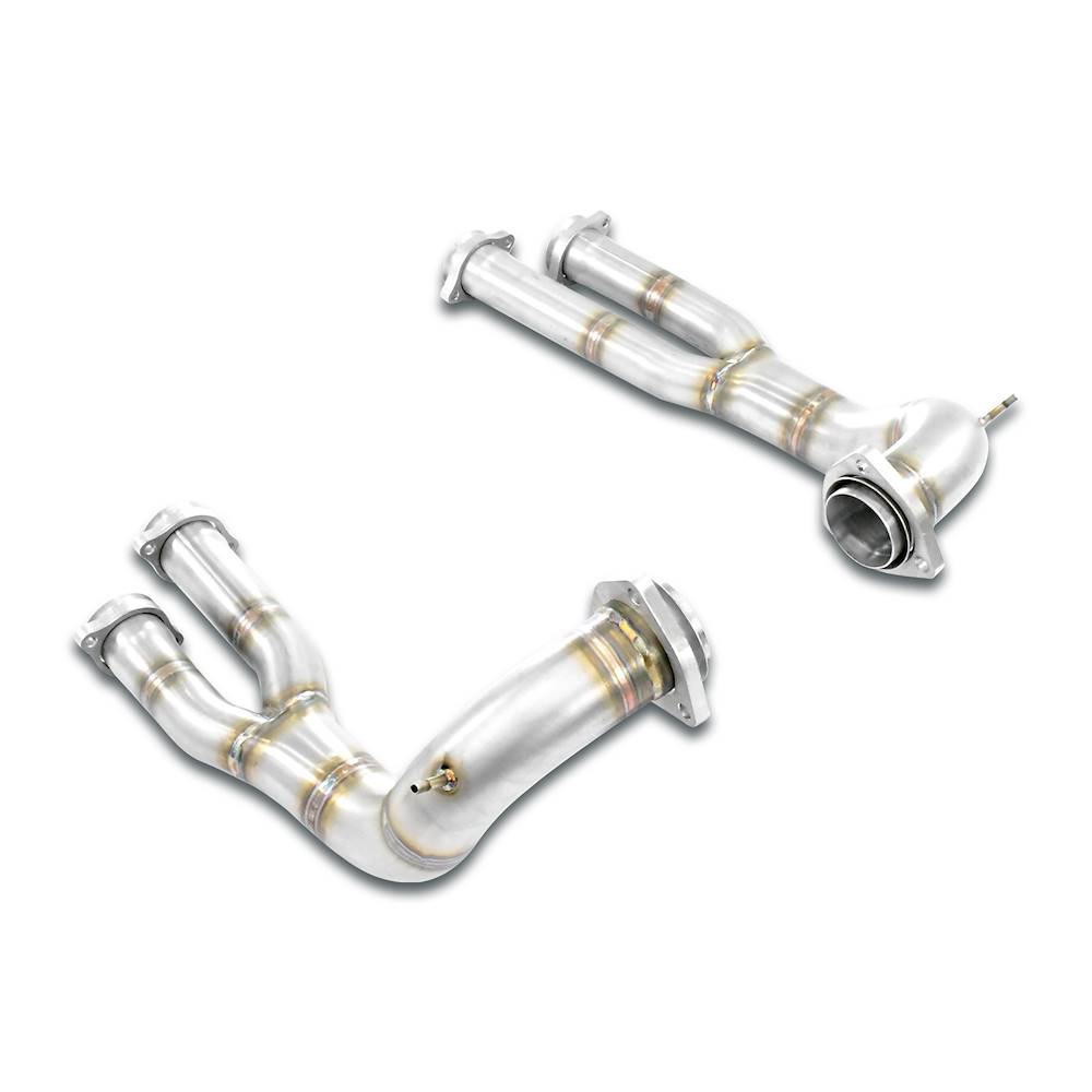 Kit Tubi anteriori "Y-Pipe" Destro - Sinistro<br>(Sostituiscono catalizzatori primari)