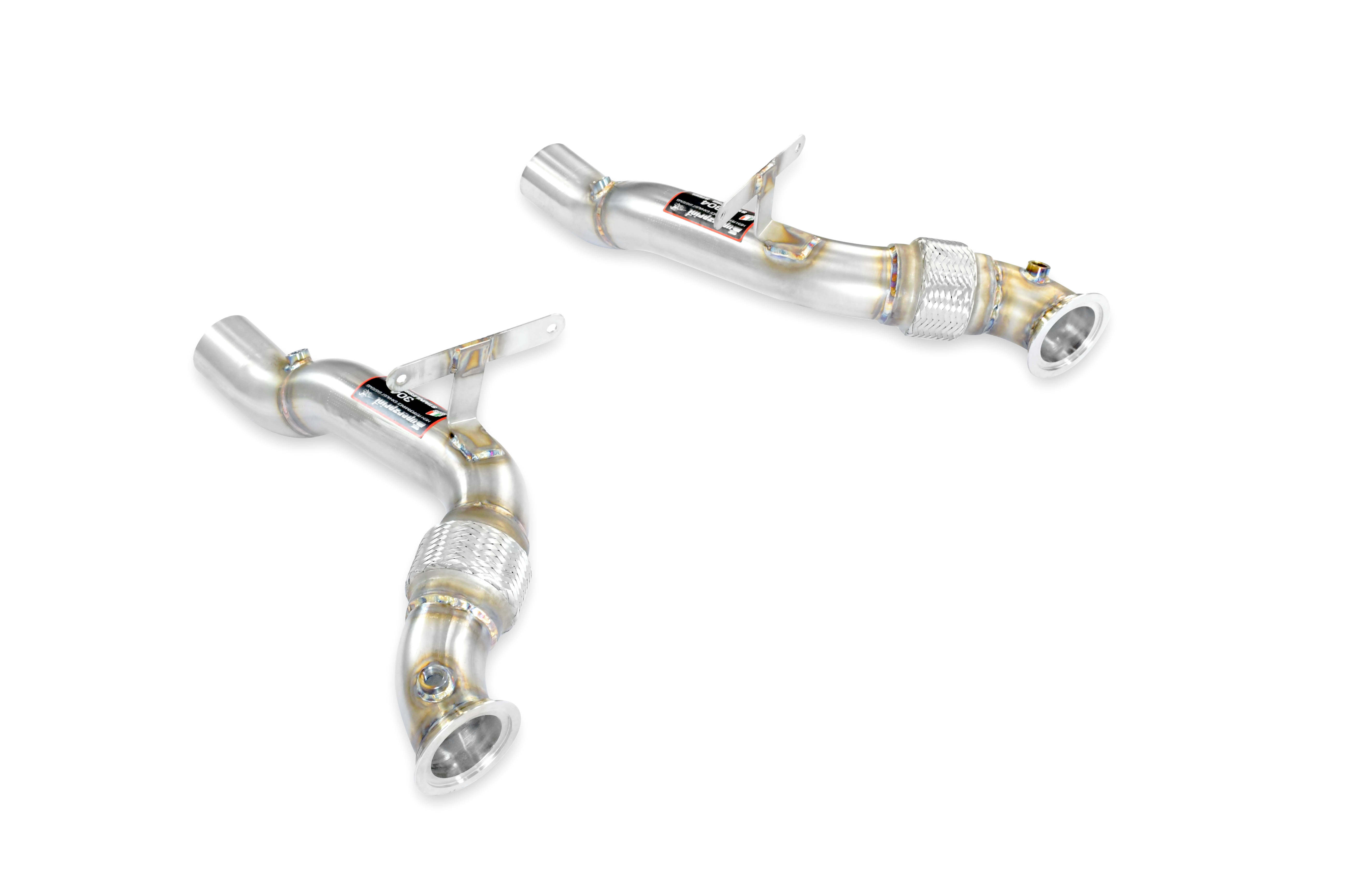 Kit downpipe Destro + Sinistro<br>(Sostituisce catalizzatore) 