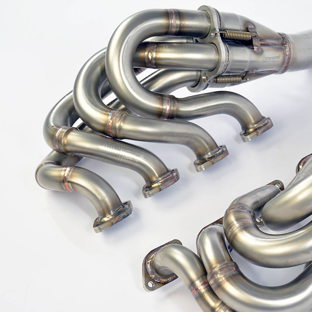Collettore 100% Inox destro - sinistro per catalizzatore di serie