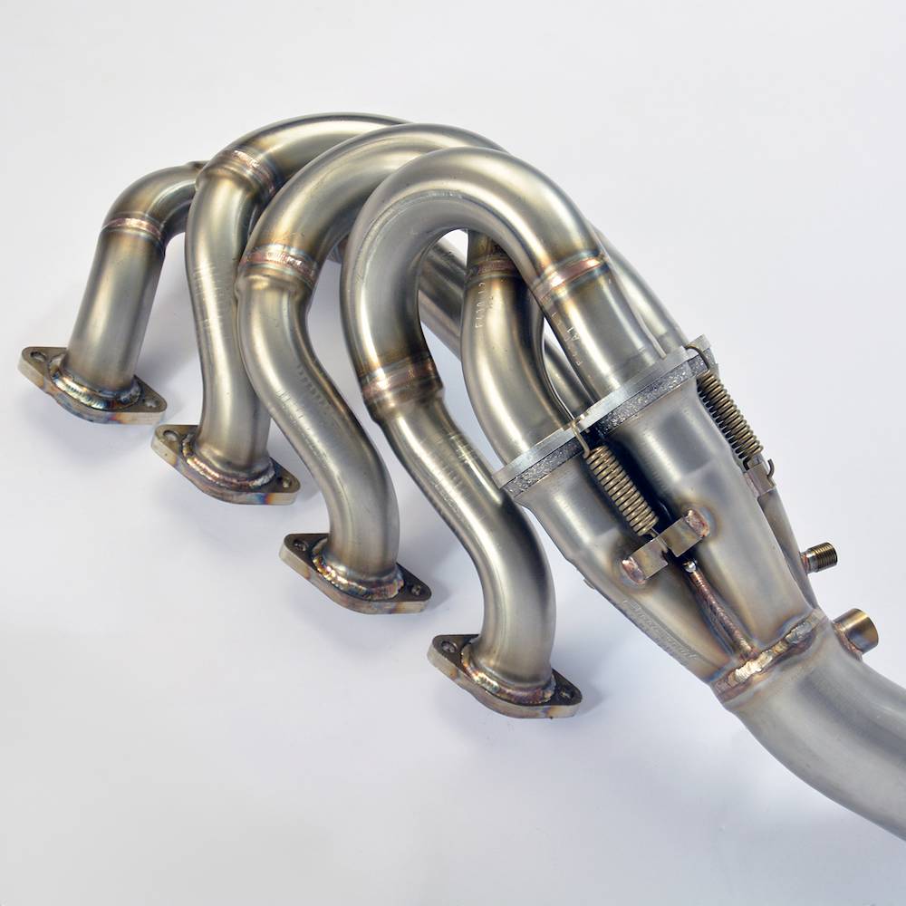 Collettore 100% Inox destro - sinistro per catalizzatore di serie