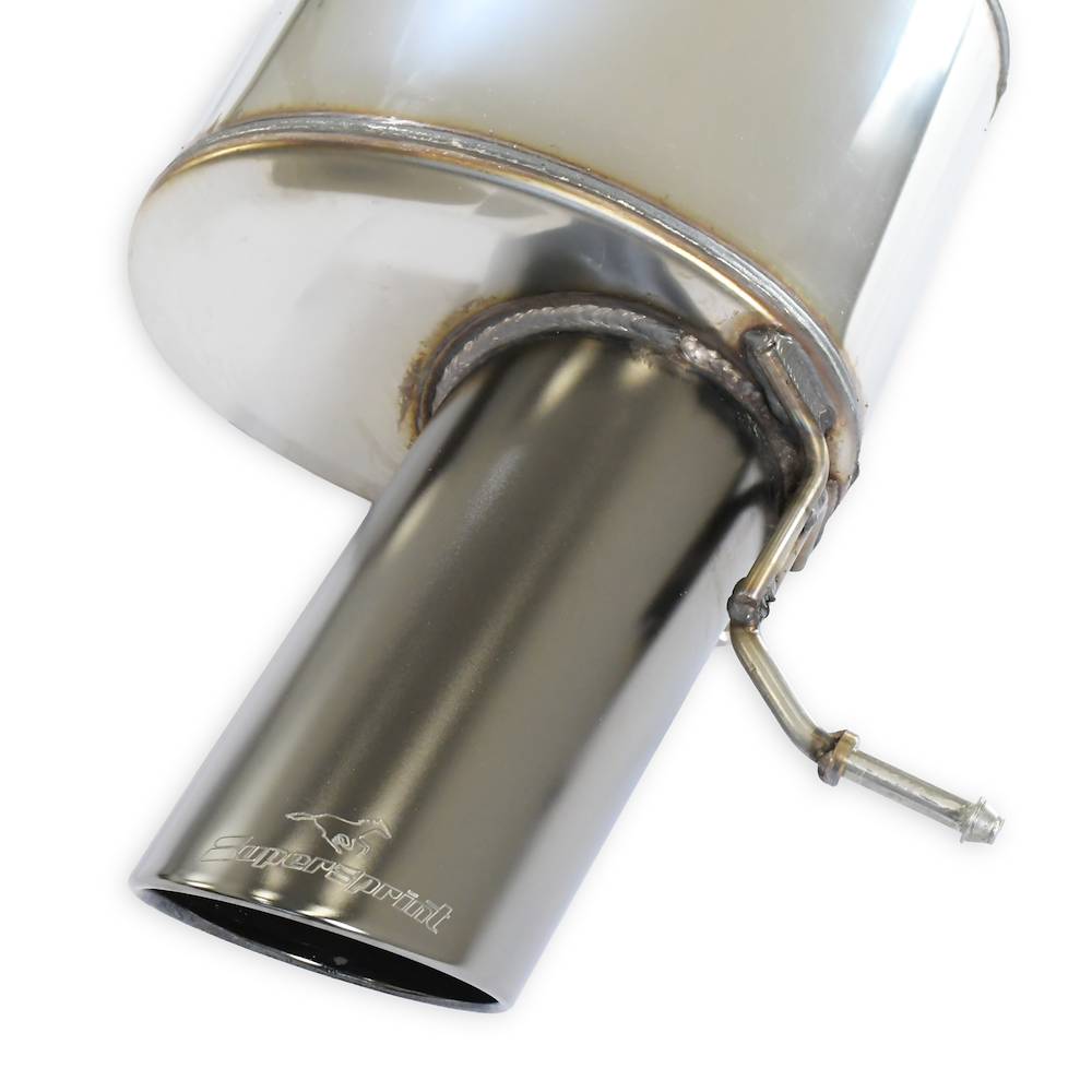 Scarico posteriore destro "Gun Metal Grey" O120