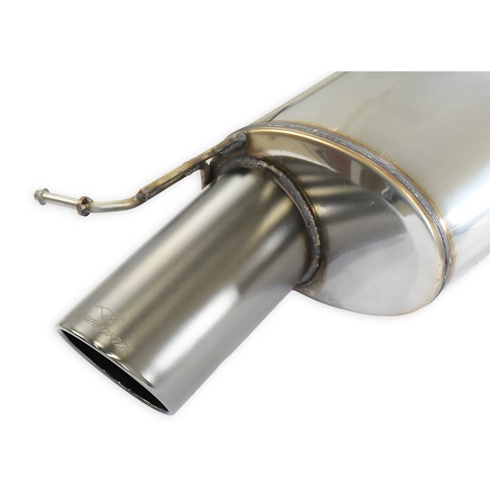 Scarico posteriore sinistro "Gun Metal Grey" O120