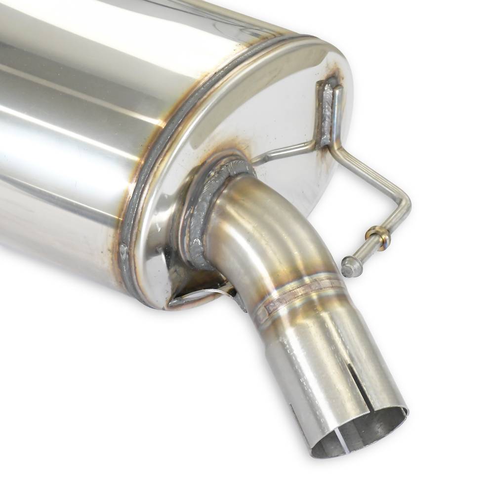 Scarico posteriore sinistro "Gun Metal Grey" O120