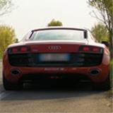AUDI R8 5.2i V10 -> Posteriore Racing Supersprint - Da fermo