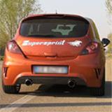 OPEL CORSA D OPC Nürburgring 1.6i Turbo (211 Hp) 2011 -> Scarico completo Supersprint