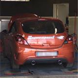 OPEL CORSA D OPC Nürburgring 1.6i Turbo (211 Hp) 2011 -> Prova al banco