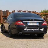 MERCEDES C219 CLS 350 V6 -> Impianto Cat-back Supersprint - Accelerazione