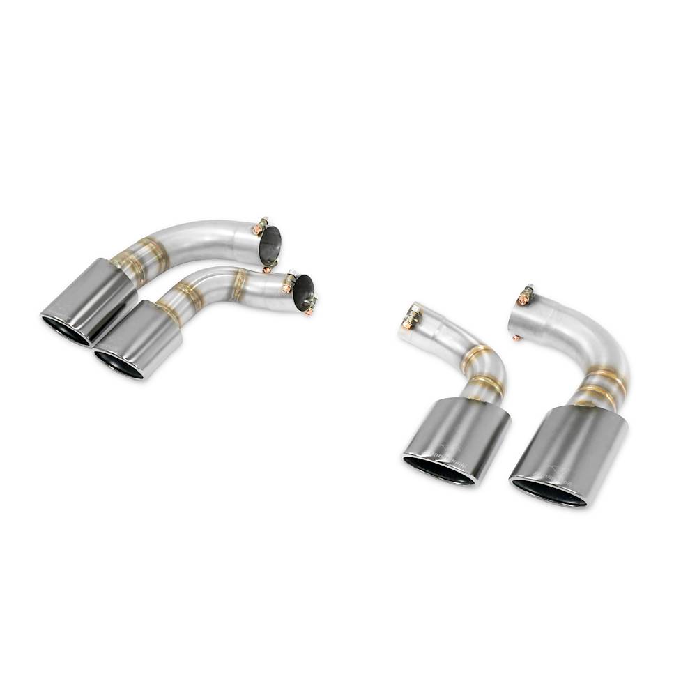 Kit 4 terminali Destro - Sinistro 120x80 "Gun Metal Grey"