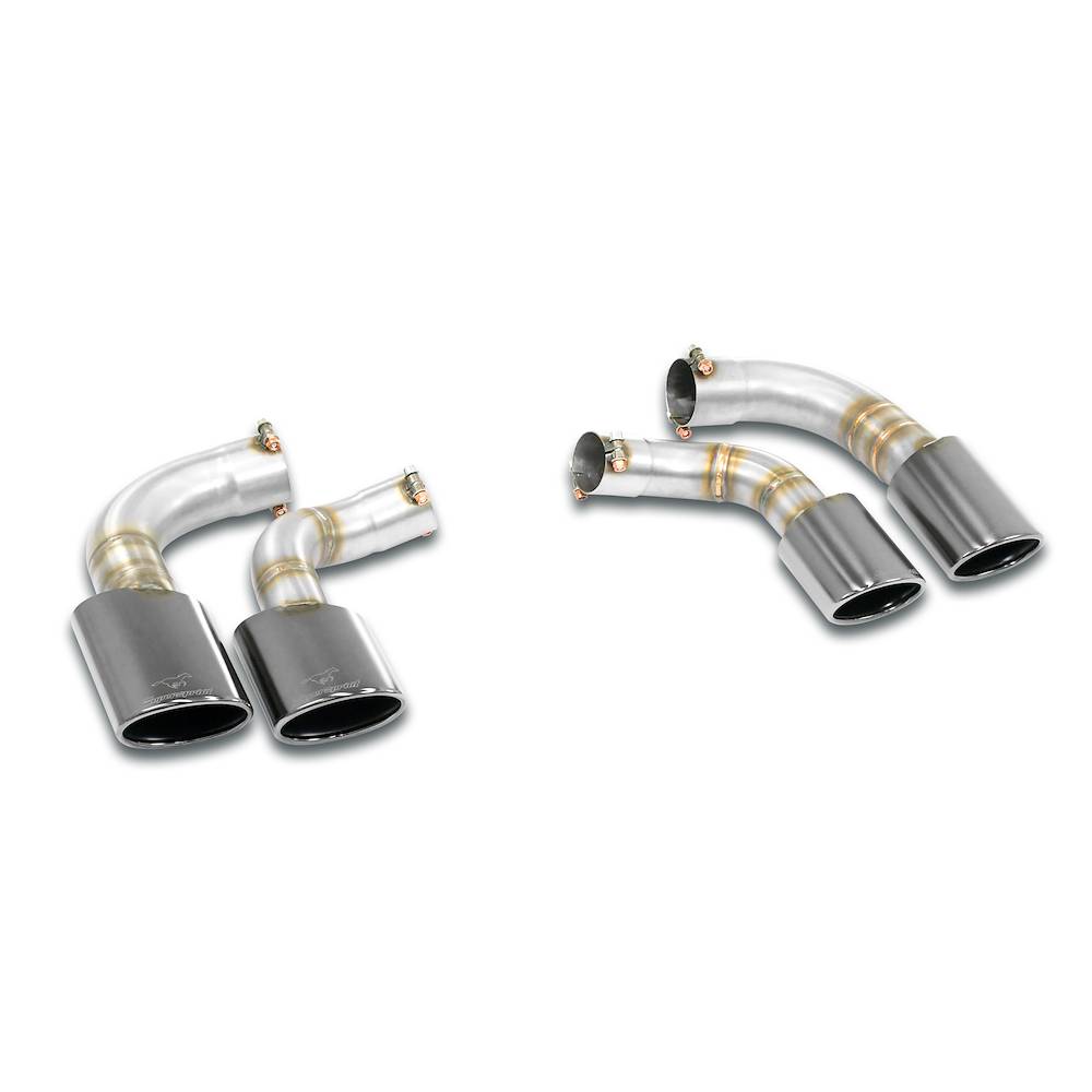 Kit 4 terminali Destro - Sinistro 120x80 "Gun Metal Grey"