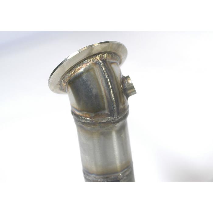Kit downpipe Destro - Sinistro con giunto compensatore<br>(sostituisce pre-catalizzatore principale)