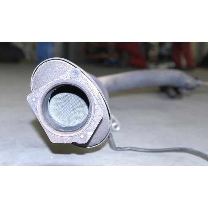 Anteriore Sinistro con catalizzatore metallico
