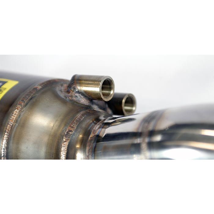 Anteriore con catalizzatore metallico destro