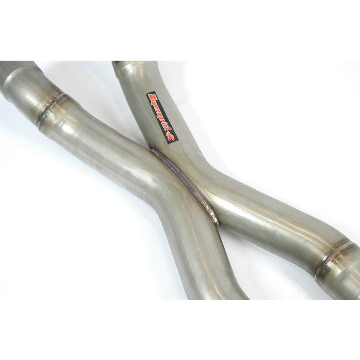 Kit tubi centrali destro + sinistro "X-Pipe"