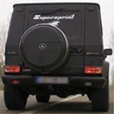 MERCEDES G55 AMG V8 Kompressor -> Collettori + catalizzatori metallici sportivi Supersprint