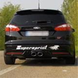  FORD FOCUS WAGON ST 2.0T (250 Hp) '11 -> Impianto di scarico completo Supersprint