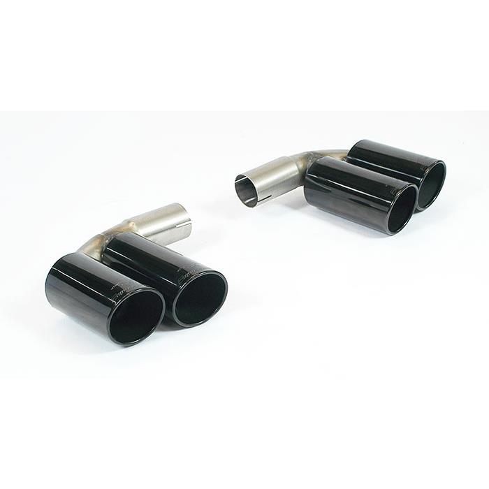 Tubo raccordo + tubo posteriore destro OO80 - sinistro OO80<br>(Elimina silenziatore posteriore di serie)