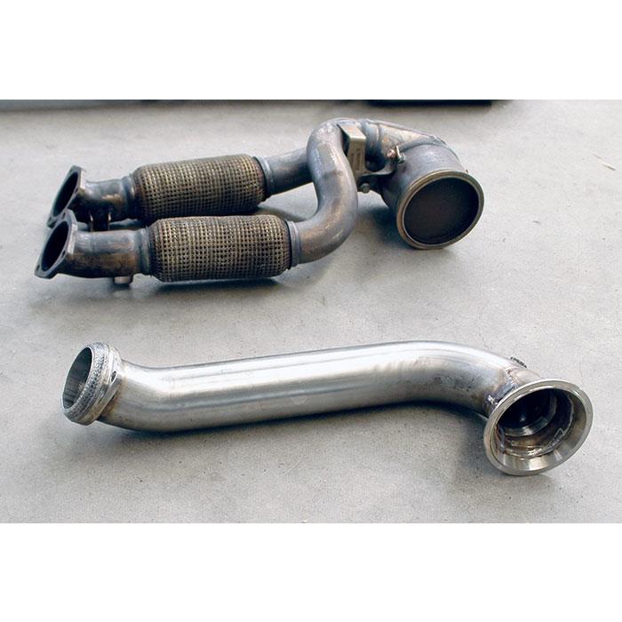 Downpipe+ catalizzatore metallico