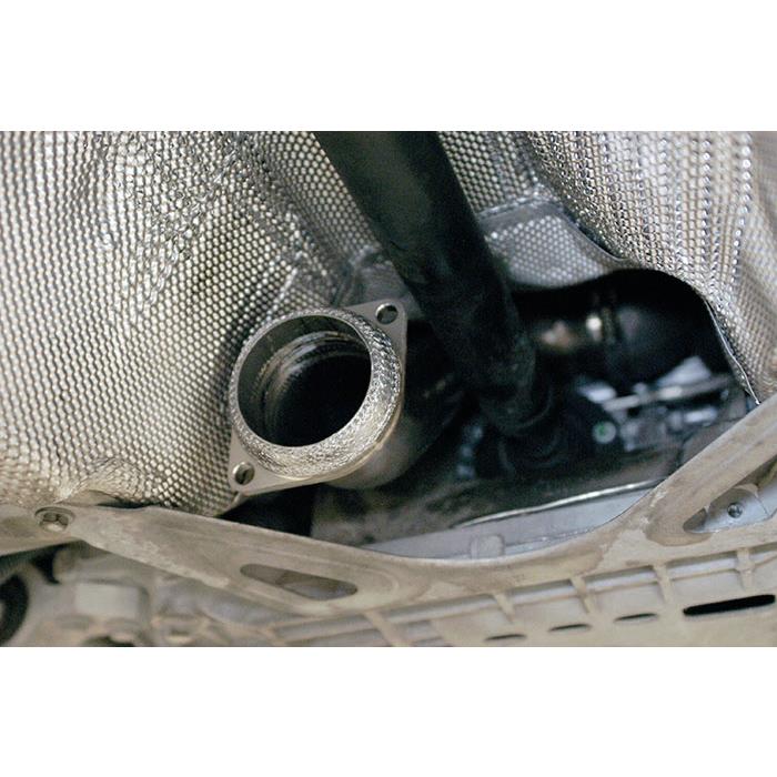 Downpipe+ catalizzatore metallico Ø143mm