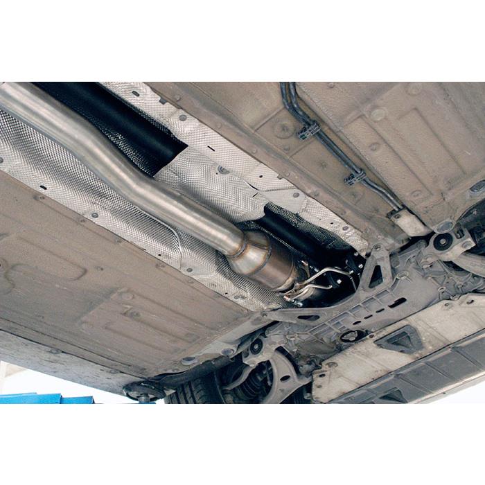 Downpipe+ catalizzatore metallico Ø143mm