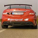 MERCEDES C204 C63 AMG Coupé V8 Black Series (517 Hp) - Sistema Cat-back Supersprint (2)