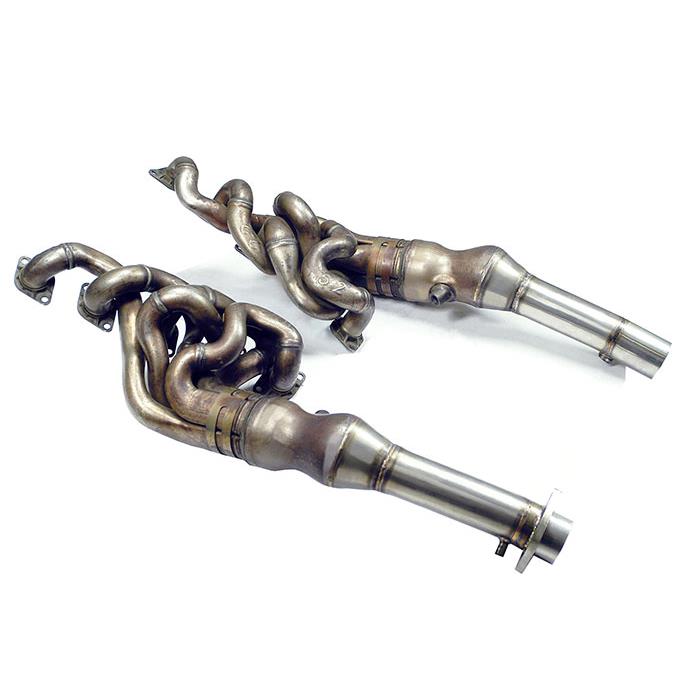 Downpipe Destro - Sinistro<br>(Sostituiscono Pre-catalizzatore,<br>Da saldare su collettori di serie)