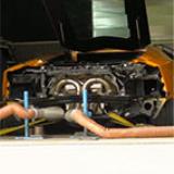 LAMBORGHINI AVENTADOR LP 700-4 V12 2011 -> Impianto di scarico completo con valvole - Prova al banco