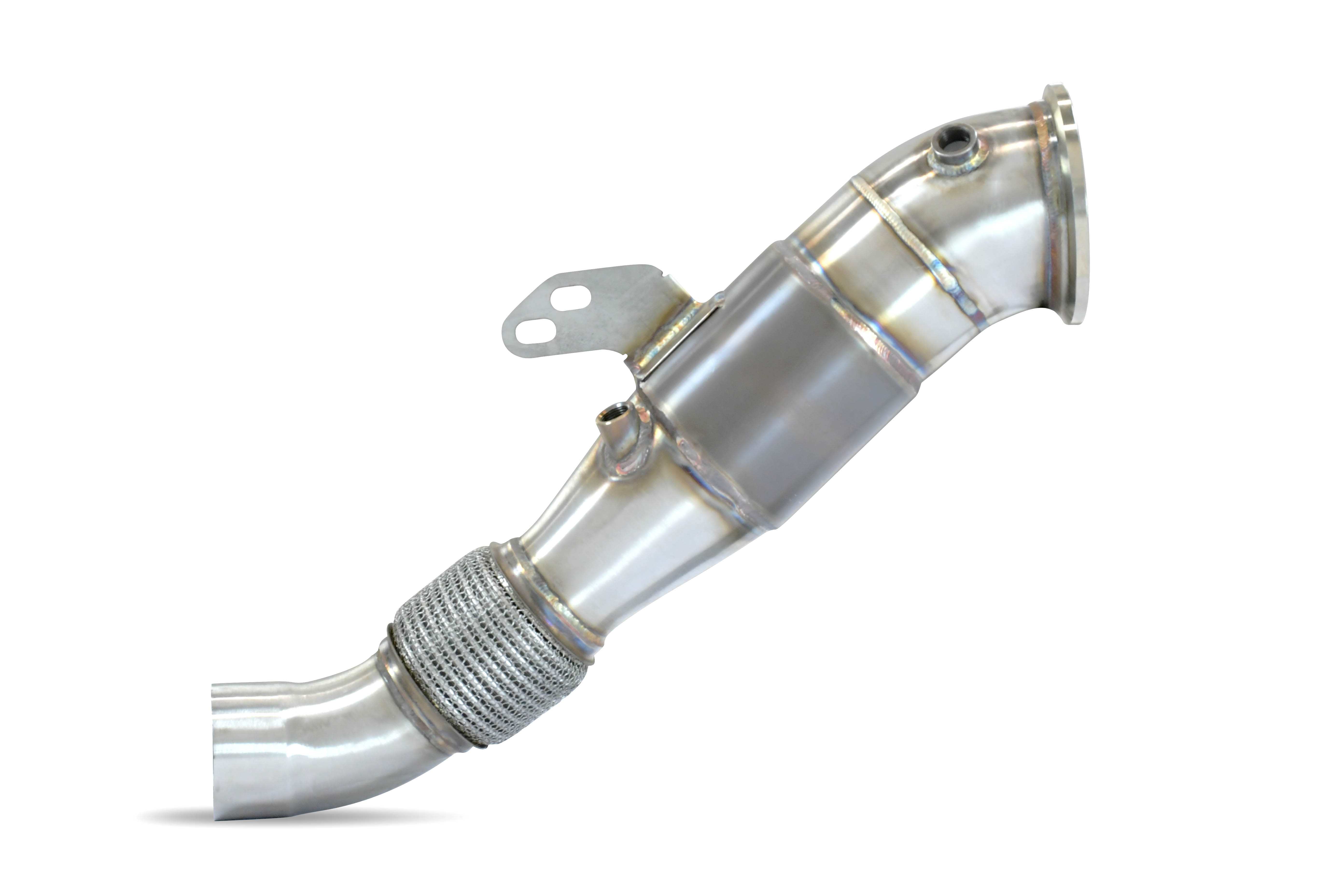 Downpipe + Catalizzatore metallico 100CPSI
