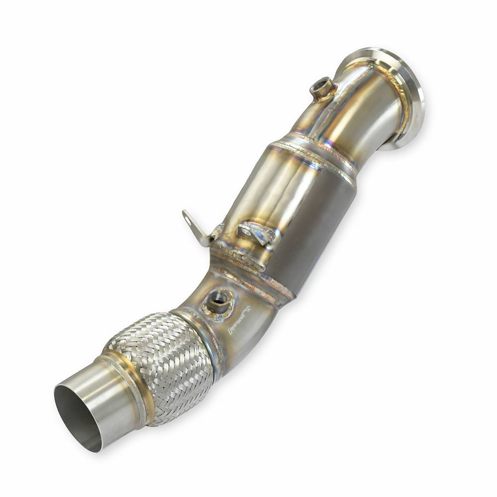 Downpipe con catalizzatore metallico 200CPSI