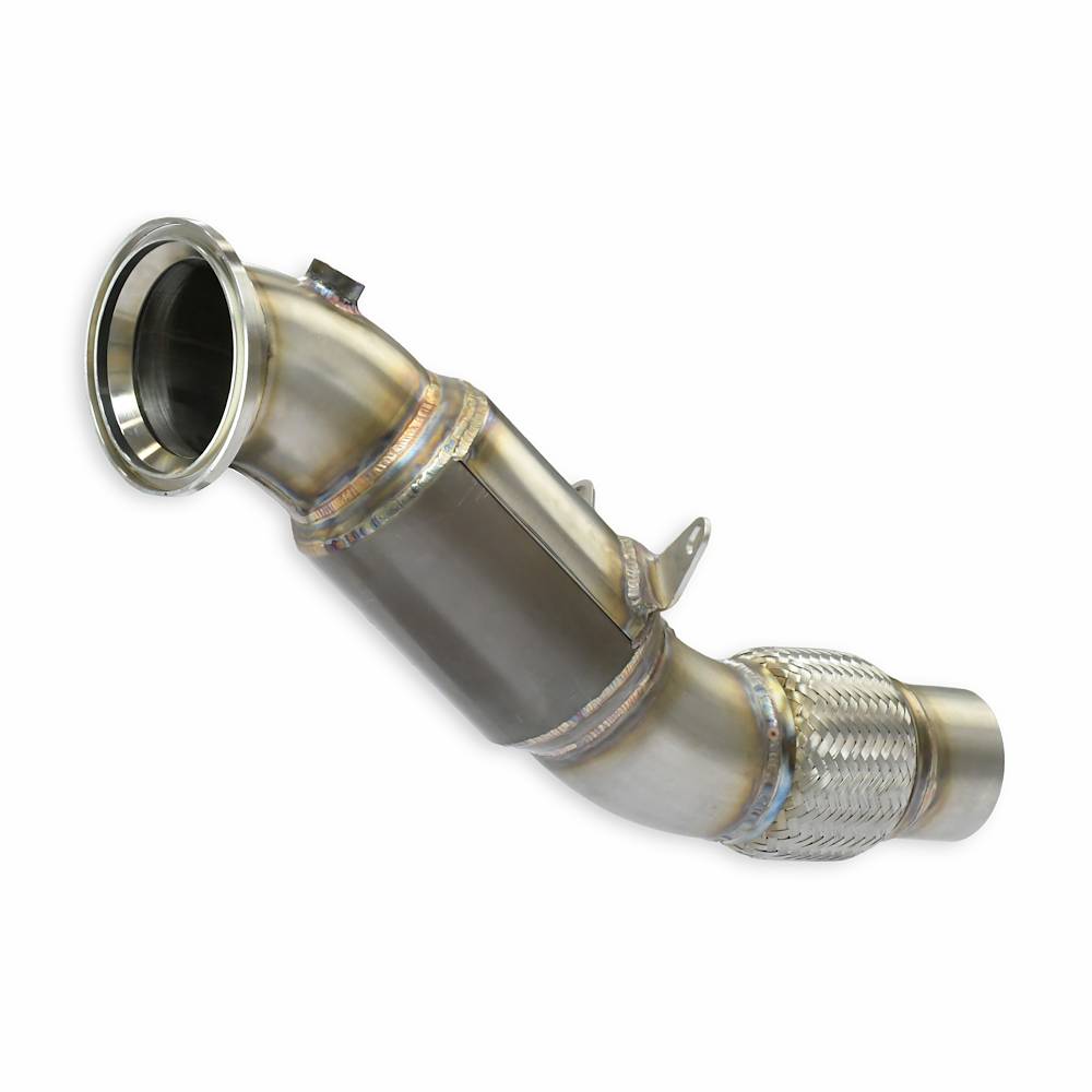 Downpipe con catalizzatore metallico 200CPSI