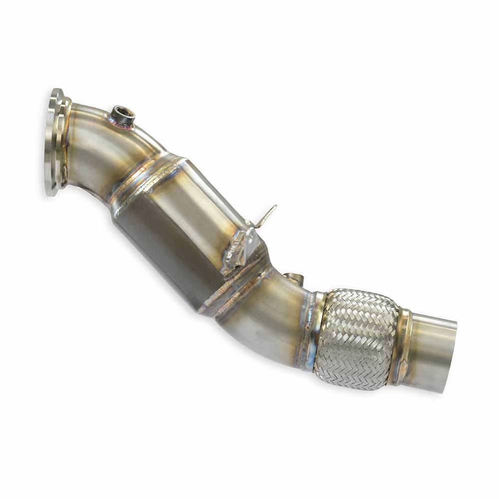 Downpipe con catalizzatore metallico 200CPSI