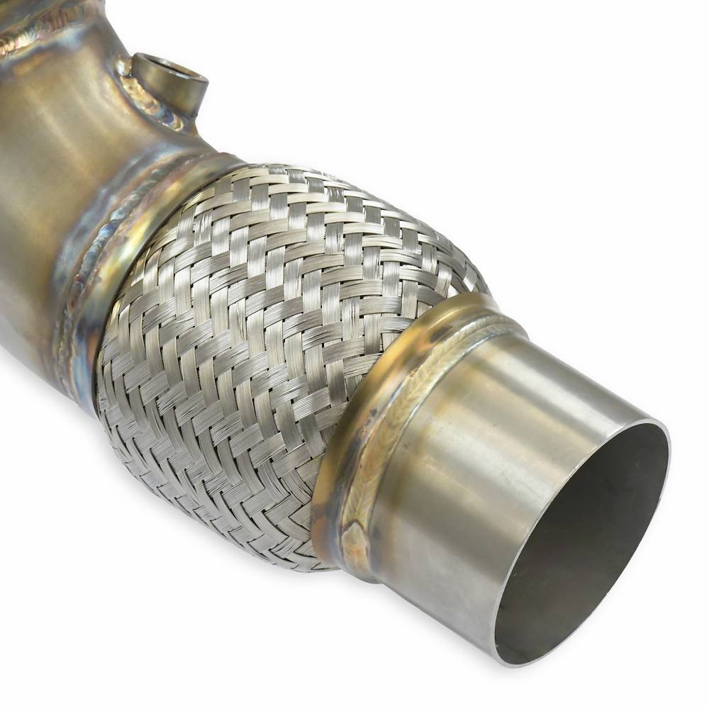 Downpipe con catalizzatore metallico 100CPSI WRC